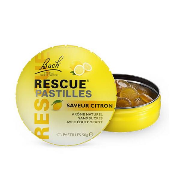 Rescue pastilles citron