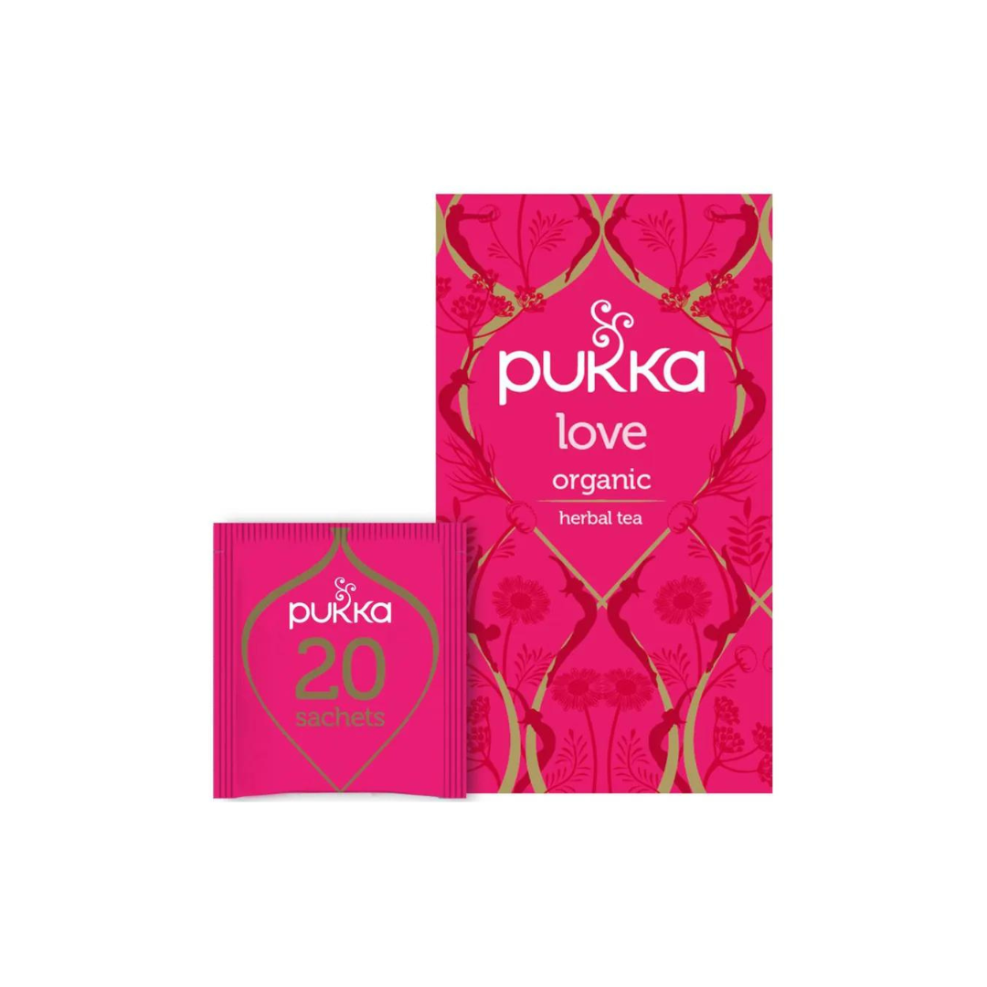 Infusion Amour (Love) BIO - boite de 20 sachets