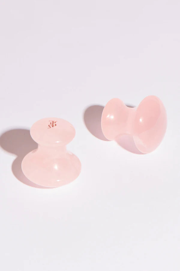 Gua Sha Magic Mushrooms Quartz Rose