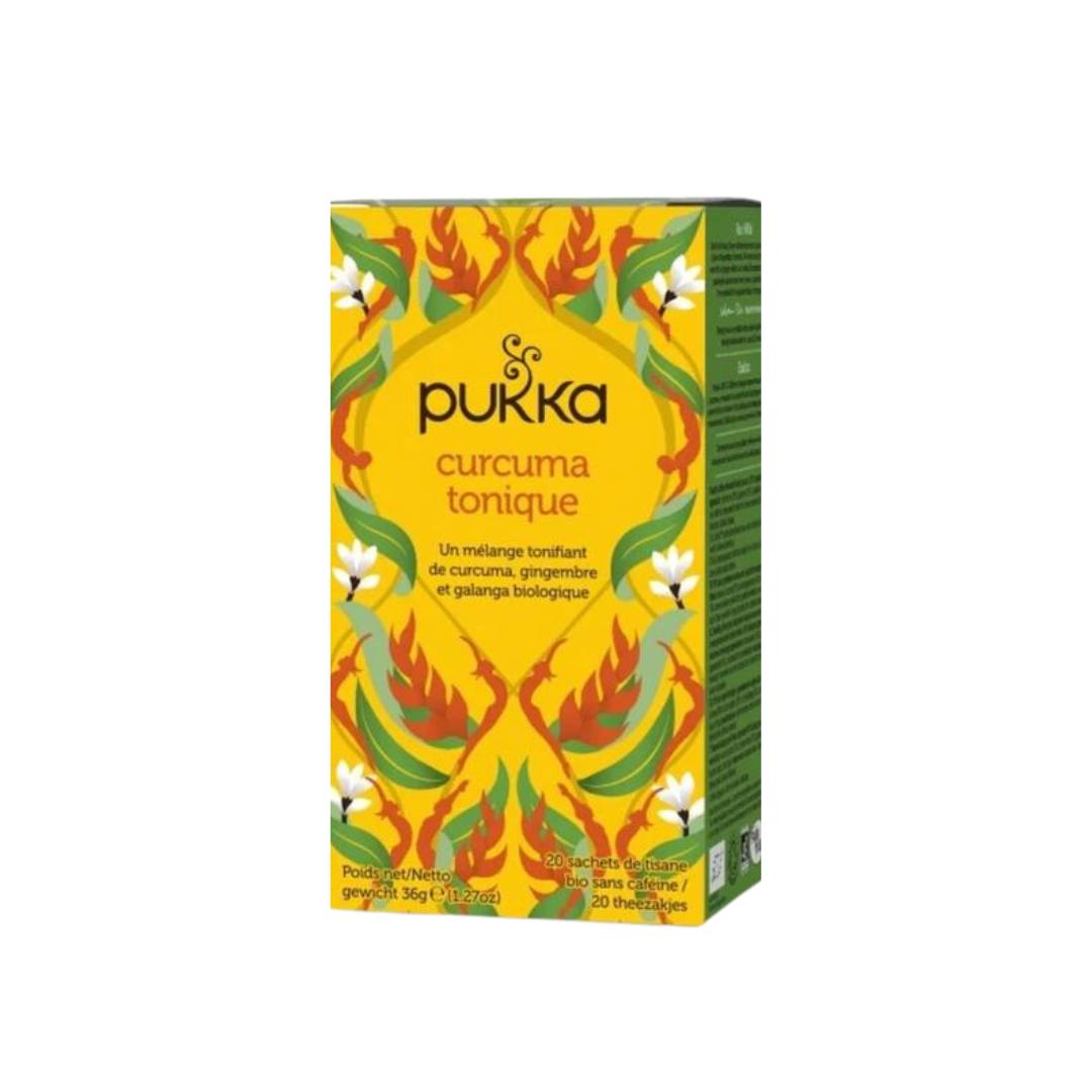 Infusion Curcuma tonique (Tumeric Active) BIO - boîte de 20 sachets
