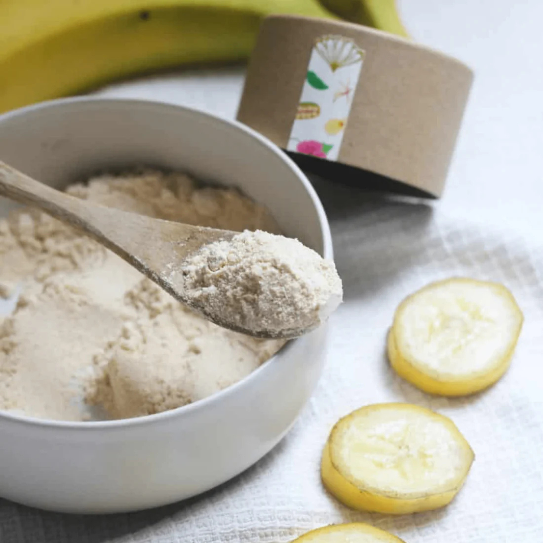 Poudre de Banane pour Cheveux BIO
