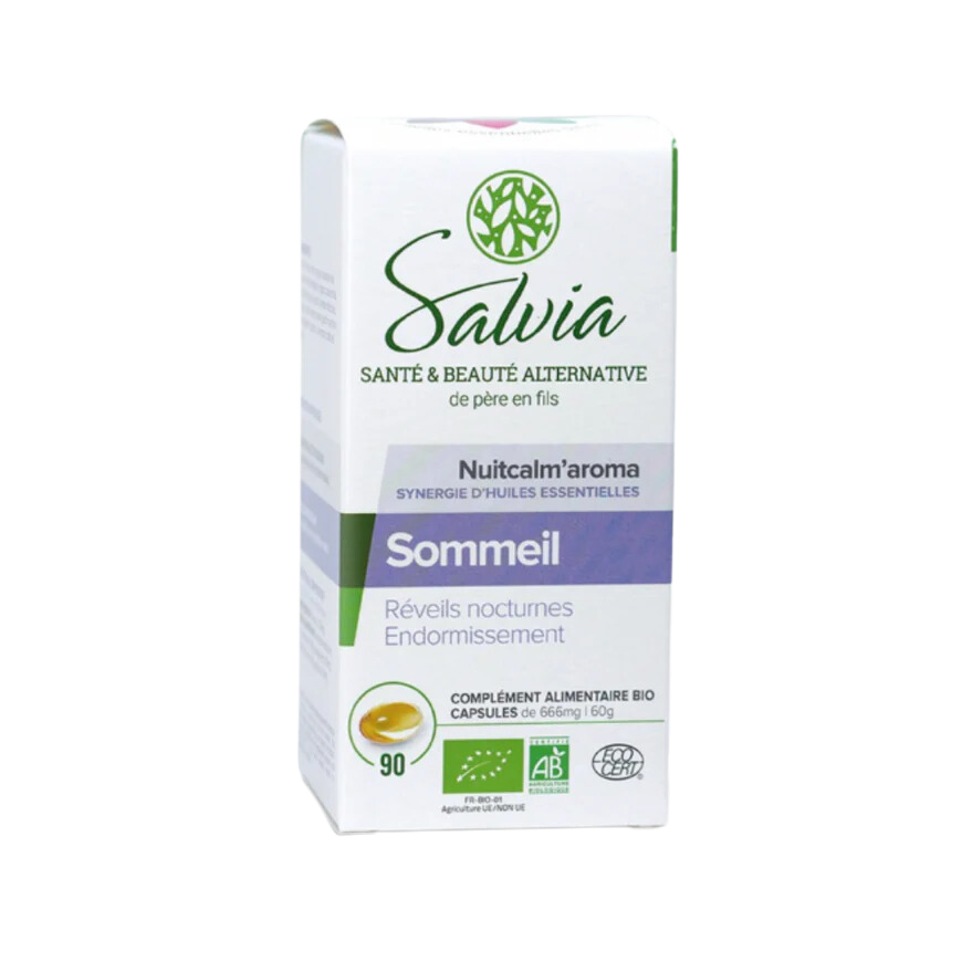 Nuitcalm'aroma - Sommeil - 90 capsules