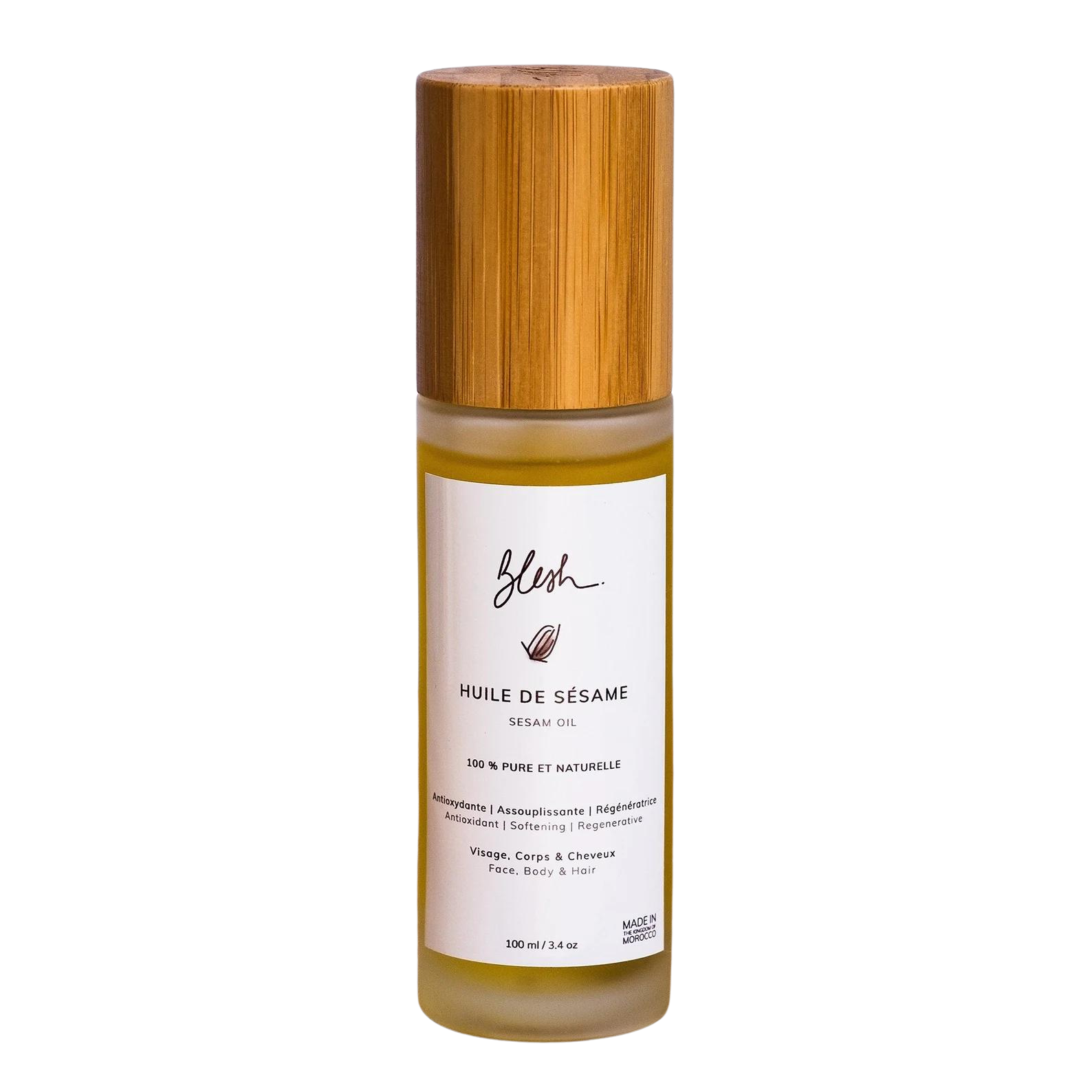Huile de sésame - 100% pure et naturelle