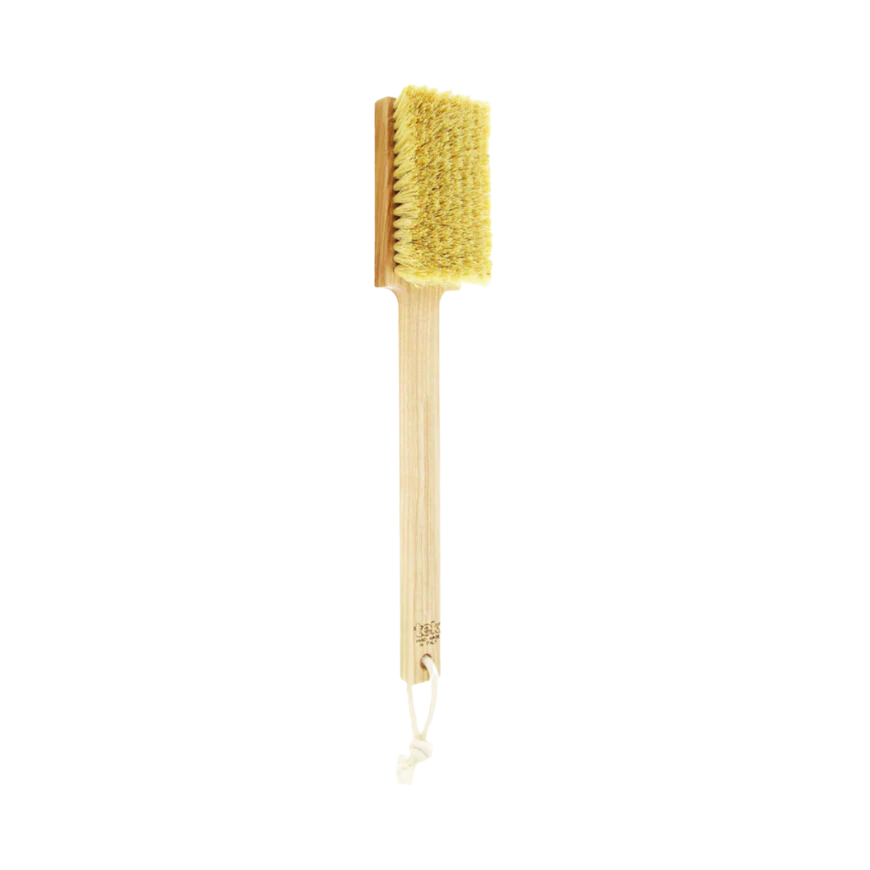 Brosse de bain manche fixe