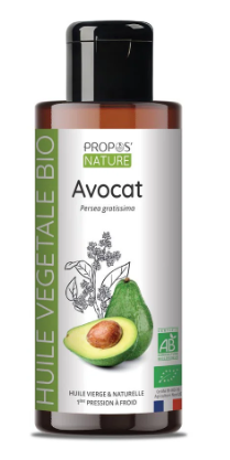Huile vegetale BIO Avocat 100ml