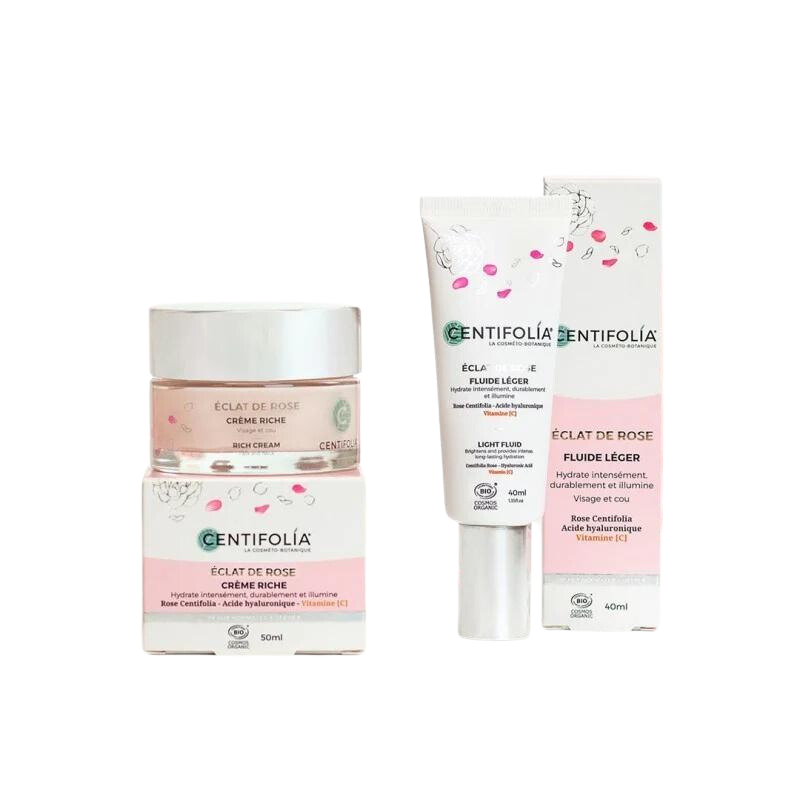 Crème riche éclat de rose bio