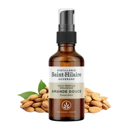 Huile Végétale Amande douce BIO - flacon 50 ml / 200 ml
