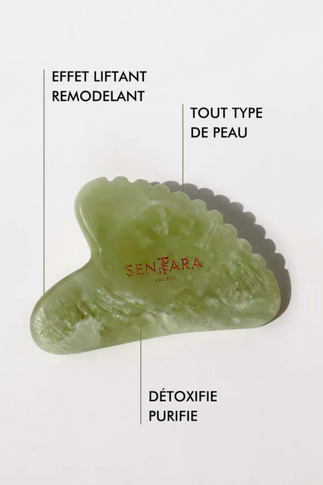 JADE VERT CORNE A DENTS