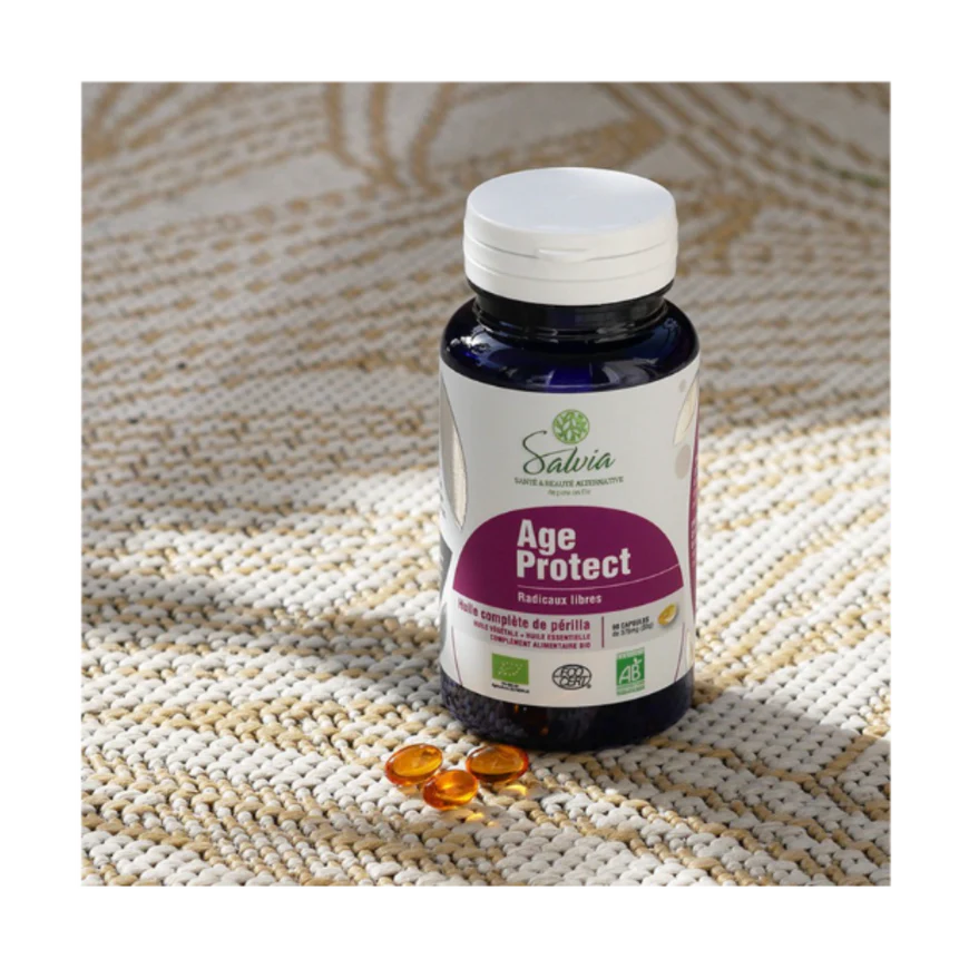 Huile complète de Périlla - Age protect - 90 capsules
