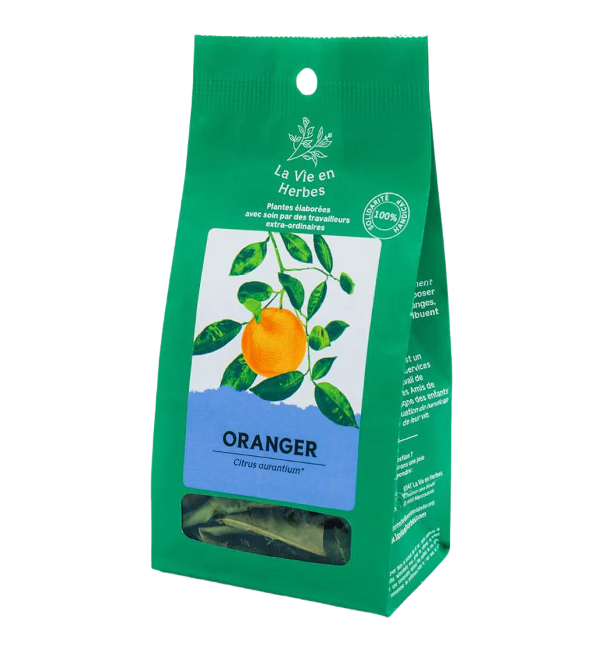 Oranger feuilles BIO - pochette vrac 20 g