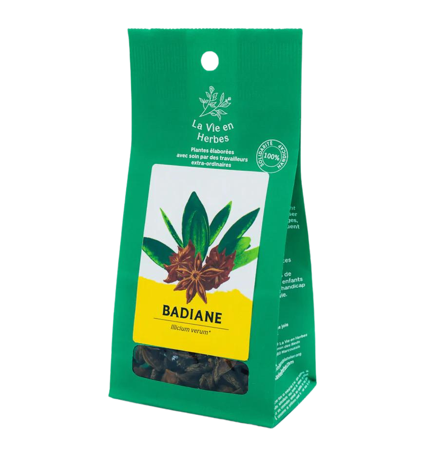 Badiane fruits BIO - pochette vrac 44 g