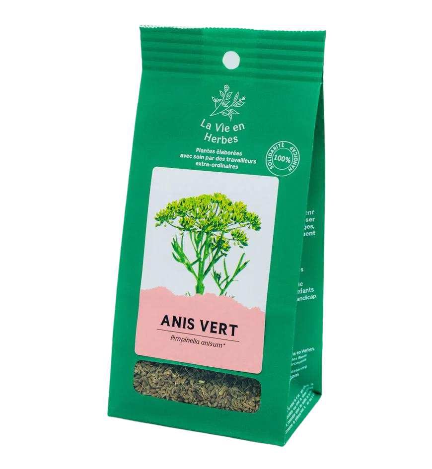 Anis vert fruits BIO - pochette vrac 55 g