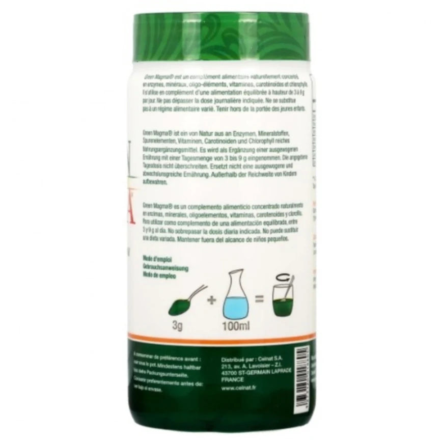 Green Magma Bio / Jus d'orge, en poudre flacon 150g