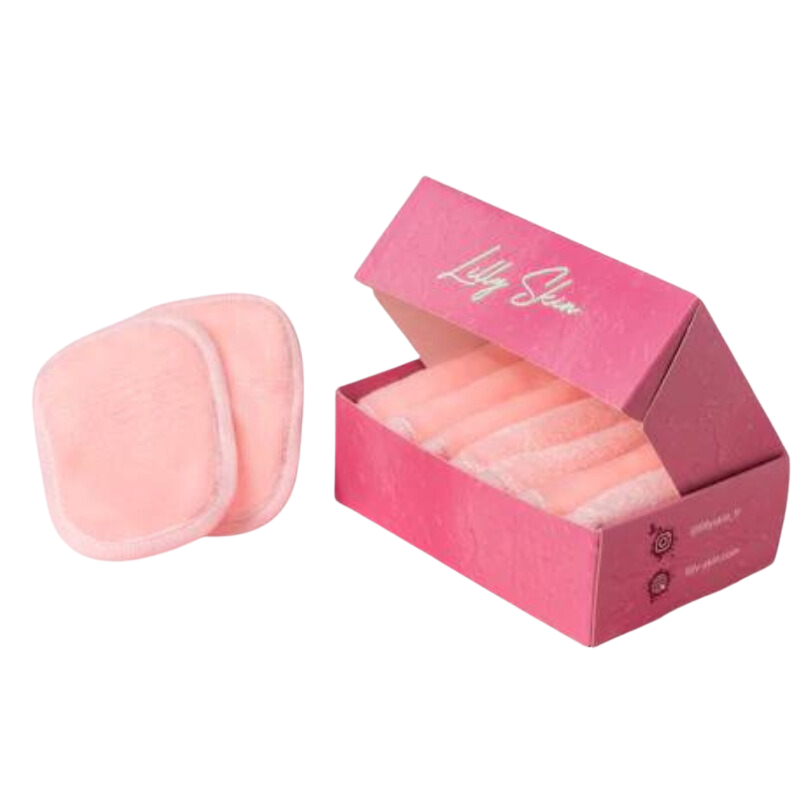 Pads démaquillants réutilisables - Rose Poudré