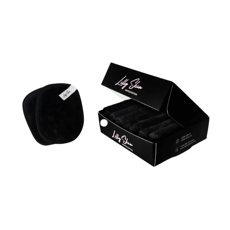 Pads démaquillants réutilisables - Black Edition