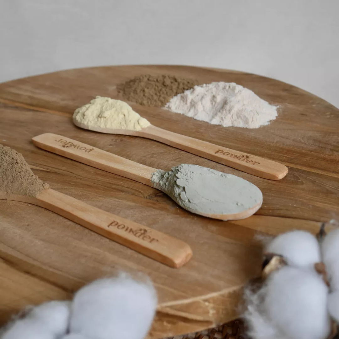 Cuillère en bois accessoire cosmétique
