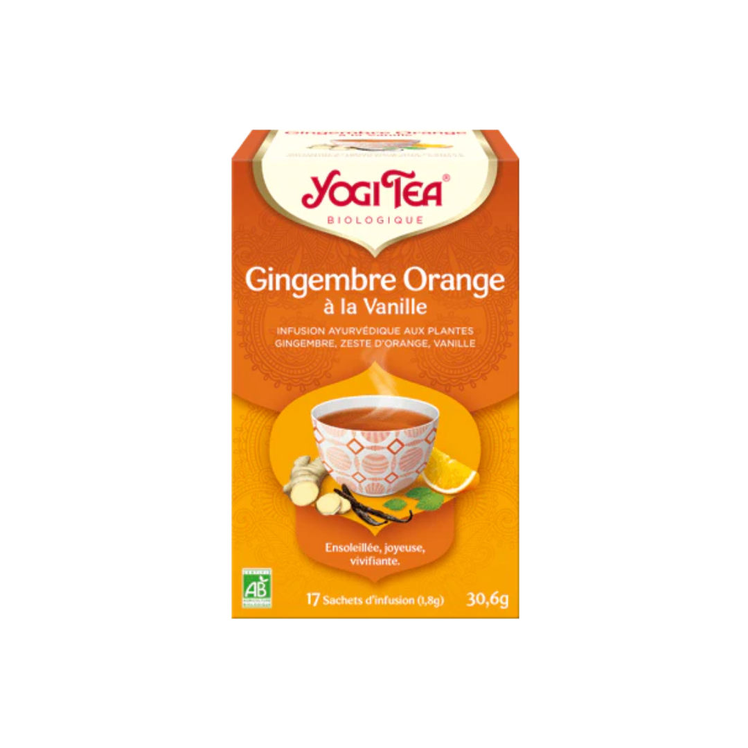 Gingembre orange à la vanille Bio