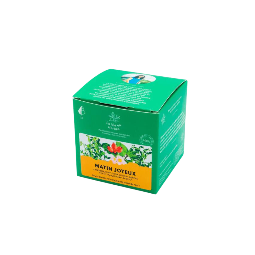 Matin joyeux BIO - 15 pyramides