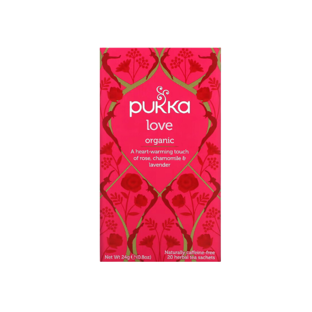 Infusion Amour (Love) BIO - boite de 20 sachets