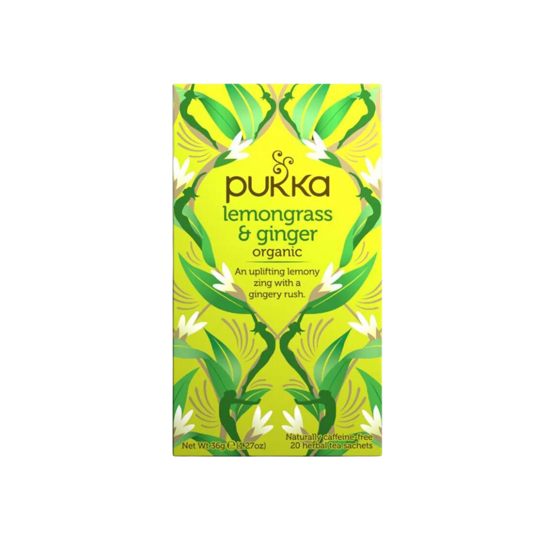 Infusion Citronnelle & Gingembre (lemongrass & ginger) BIO - 20 sachets
