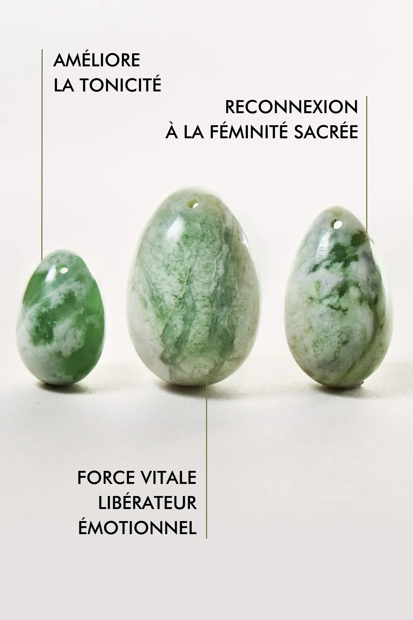 Yoni Eggs - Jade Vert