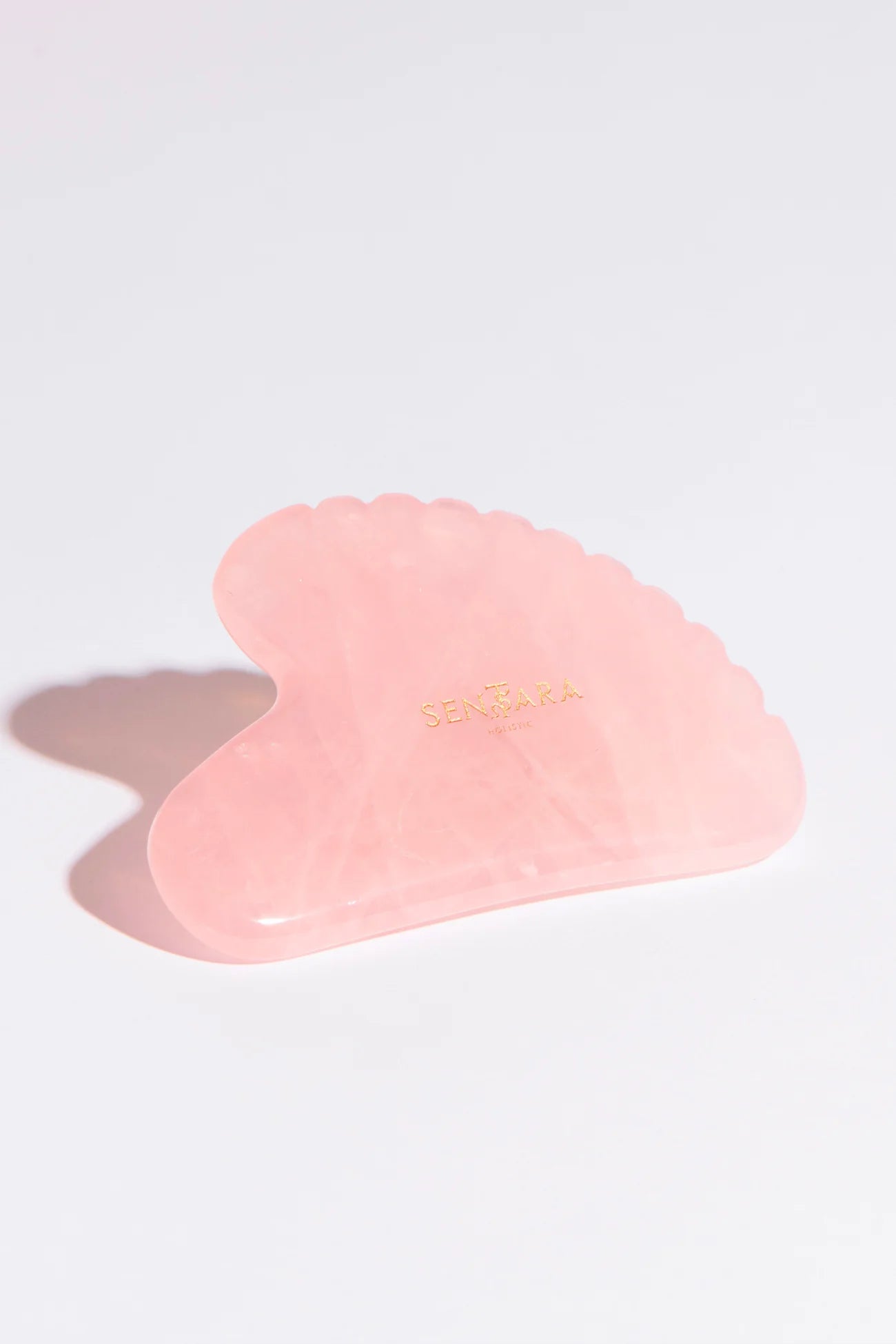 QUARTZ ROSE COEUR A DENTS