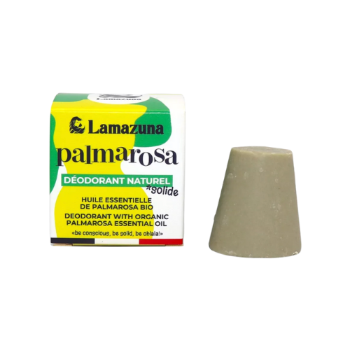 Déodorant solide BIO - Huile essentielle de palmarosa