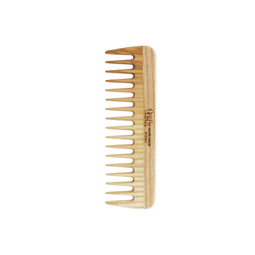 Petit peigne dents larges frêne naturel