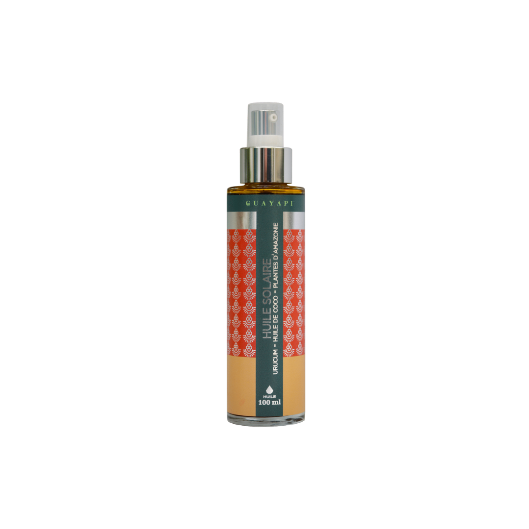 Huile Solaire à l'Urucum et au Coco Bio