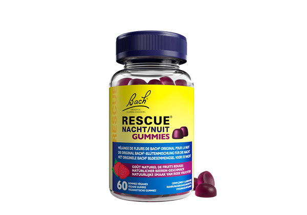 Rescue Nuit gummies fruits rouges - boîte 50 g