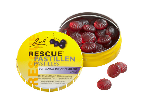 Rescue pastilles cassis - boîte 50 g