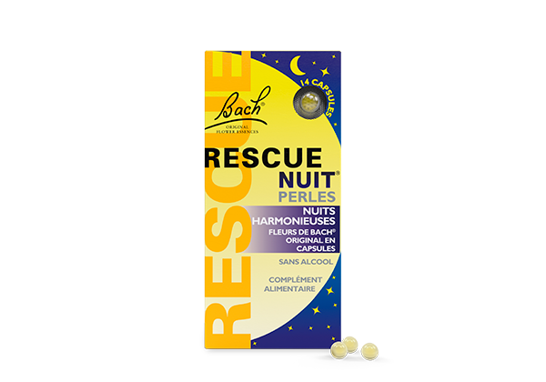 Rescue nuit perles - boite de 14 capsules