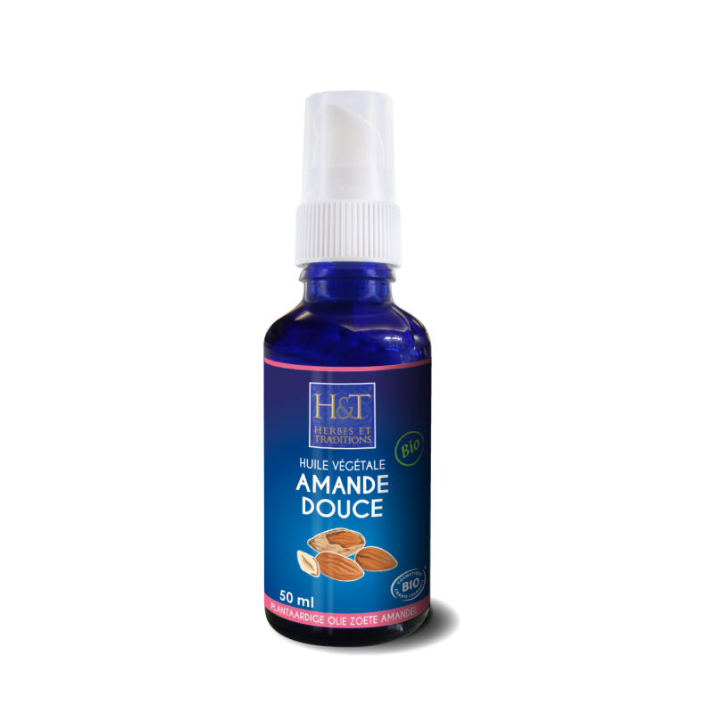 Huile Végétale Amande douce BIO - 50 ml