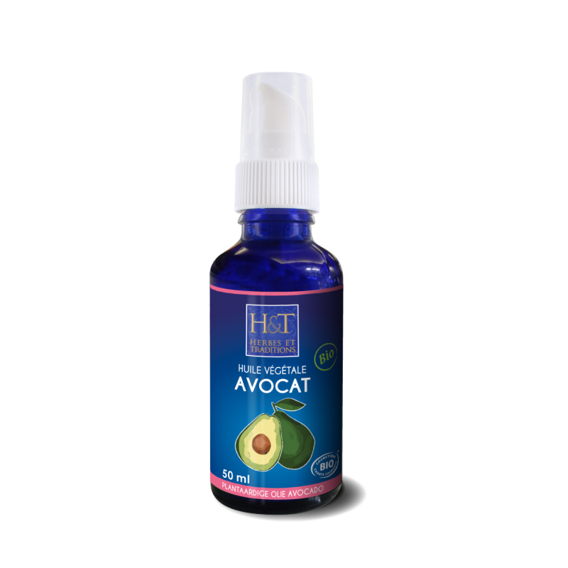 Huile Végétale Avocat BIO - 50 ml