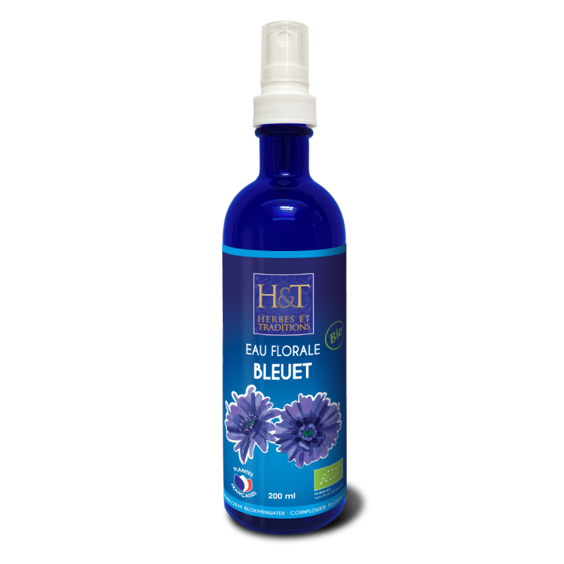 Eau florale bleuet BIO - 200 ml