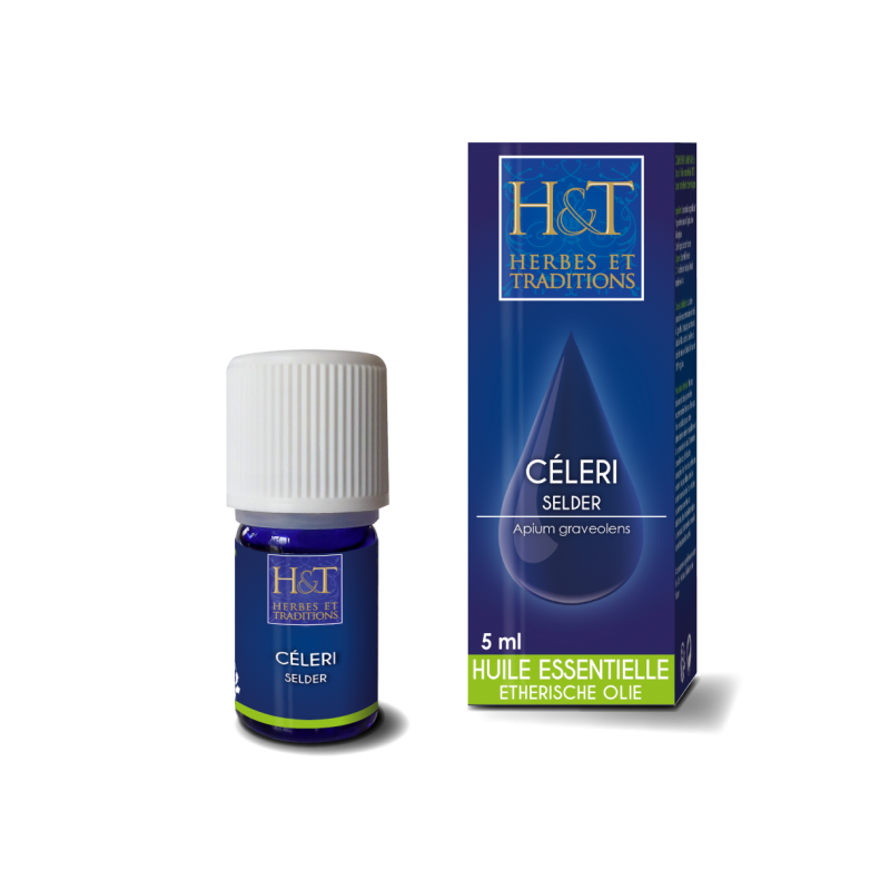 Huile Essentielle Céleri (Apium graveolens) - flacon 5 ml