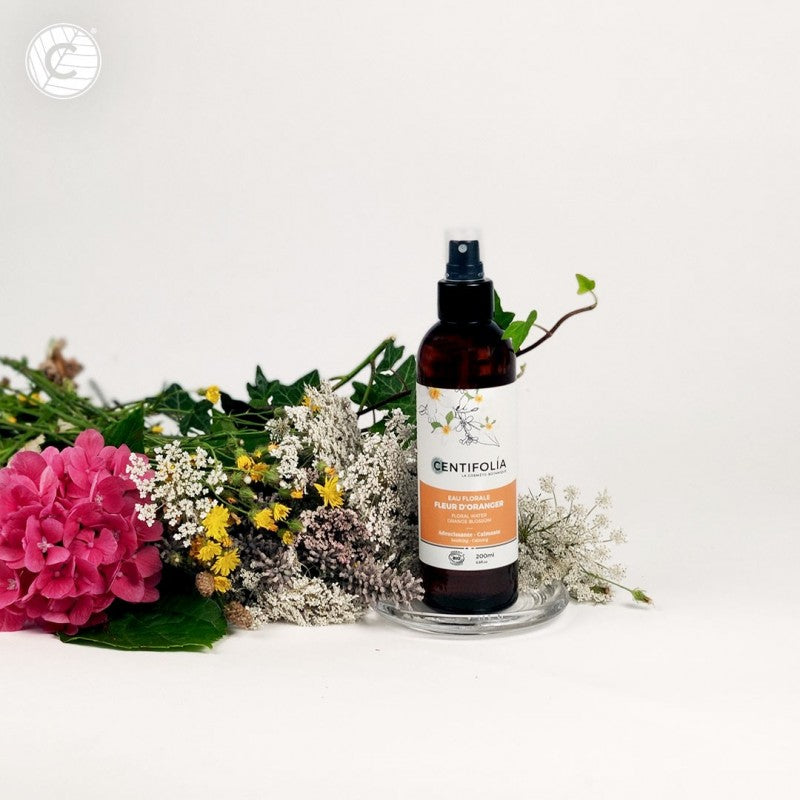 Eau florale biologique de Fleurs d'Oranger