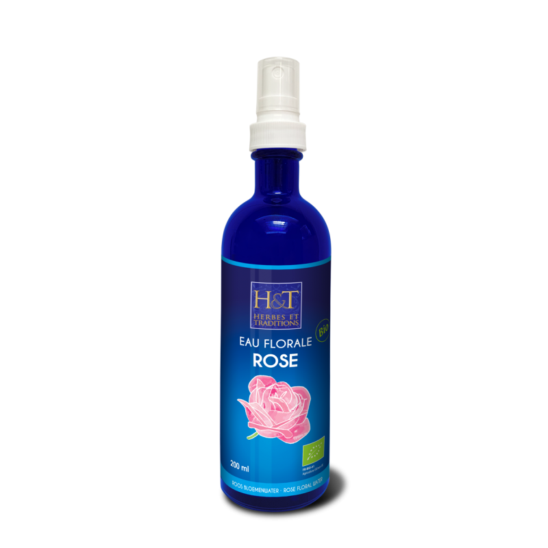 Eau florale rose BIO - 200 ml