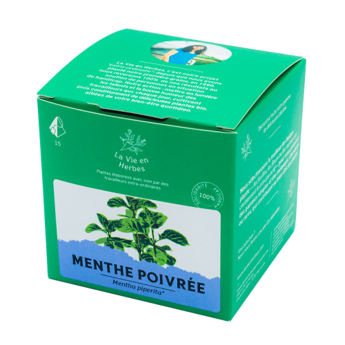 Menthe poivrée BIO - 20 infusettes