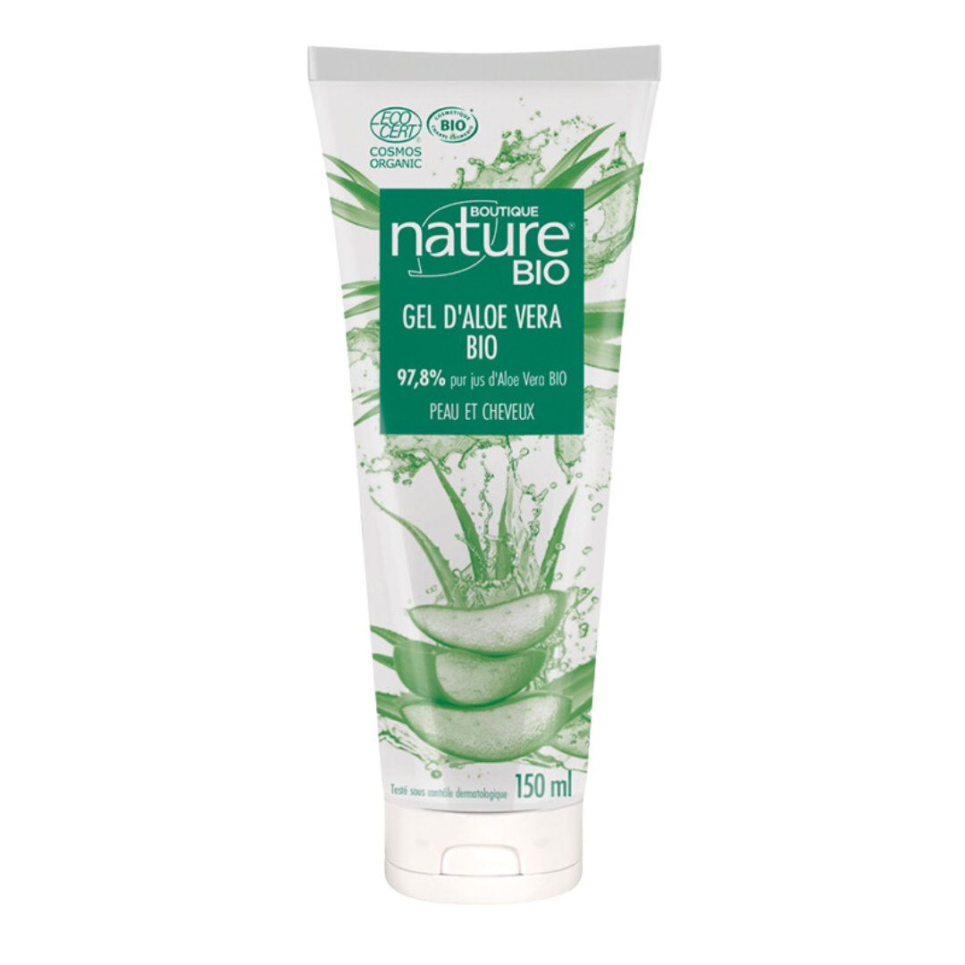 GEL D'ALOE VERA BIO 97.8% PUR - TUBE 150 ML