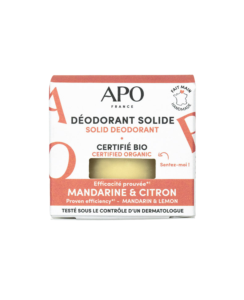 Déodorant Solide Bio - Fraîcheur/Agrumes - 25g