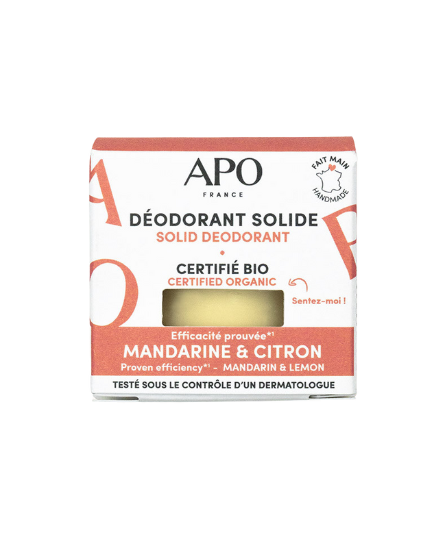Déodorant Solide Bio - Fraîcheur/Agrumes - 25g