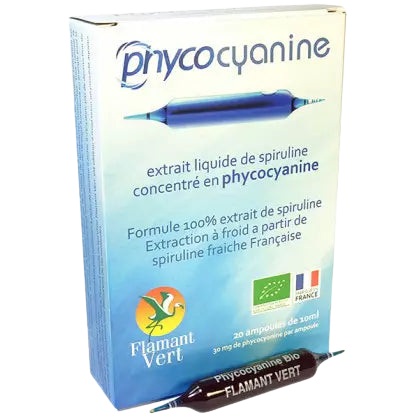 Phycocyanine Pure BIO - 20 ampoules - Flamant vert