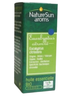 Huile Essentielle Eucalyptus citronnée BIO 10 ml/30ml