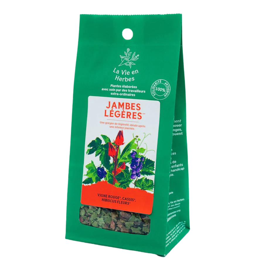 Jambes légères (ex: Circulation) BIO - pochette vrac 31 g - La vie en herbes