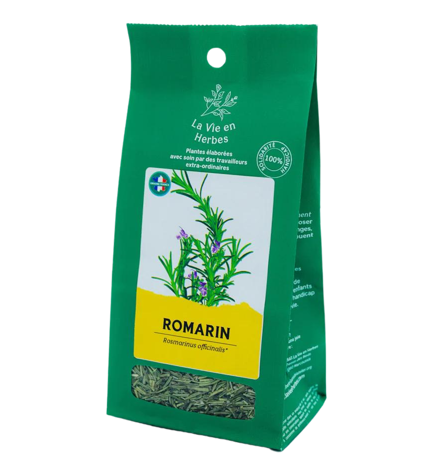 Romarin BIO - pochette vrac 50 g -La vie en herbes