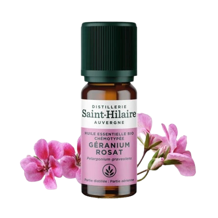 Huile Essentielle Géranium Rosat BIO - 10 ml