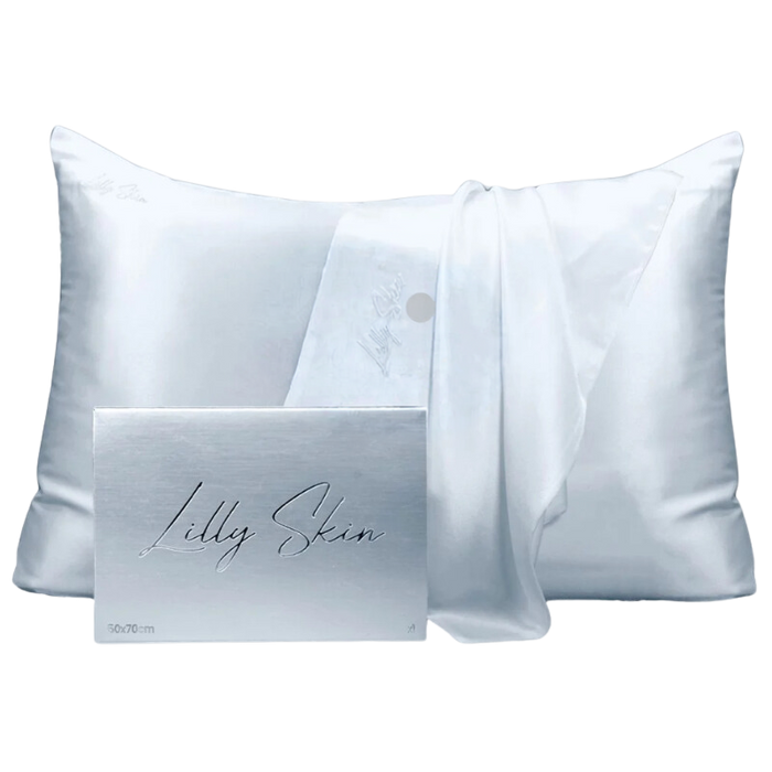 Taie Oreiller 100% Soie - Blanc – Lilly Skin