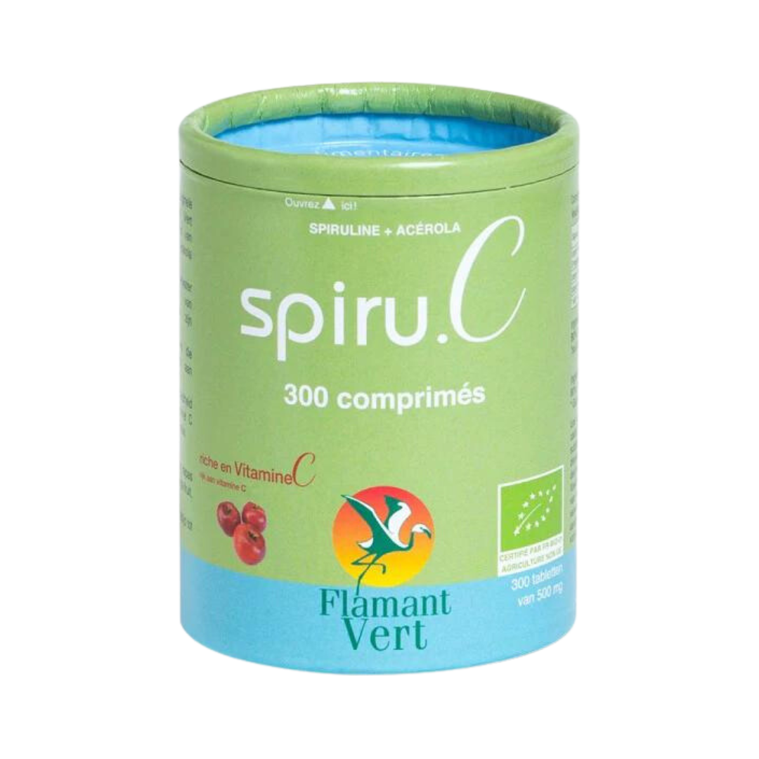 SpiruC : spiruline + acérola - 300 comprimés