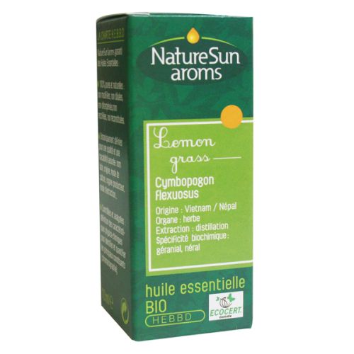 Huile Essentielle Lemon grass Bio - 10 ml